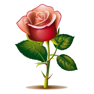 Rose Vector Icon PNG 90