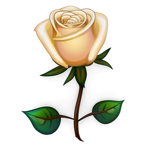 Rose Vector Icon PNG Sjd