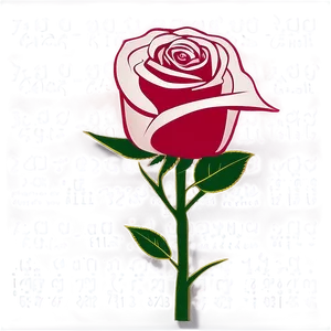 Rose Vector Infographic PNG Aks