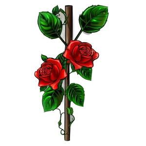 Rose Vine Clipart Png Ryo21 PNG image