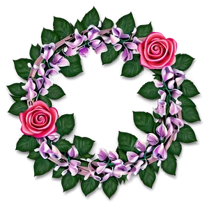 Rose Wreath PNG 04292024