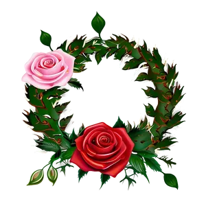 Rose Wreath Png 24 PNG image