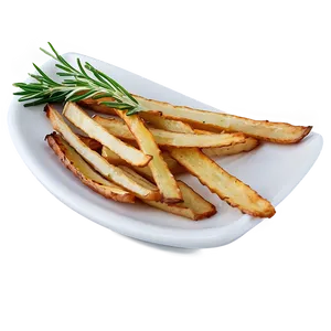 Rosemary And Sea Salt Fries PNG 50