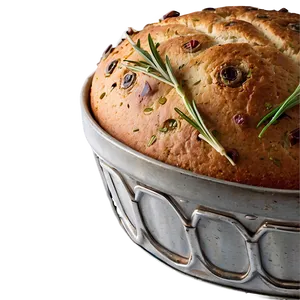 Rosemary Olive Bread PNG 24