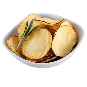 Rosemary Potato Chips PNG Sxq