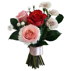 Roses And Carnations Arrangement PNG 86 PNG
