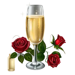 Roses And Champagne PNG 66
