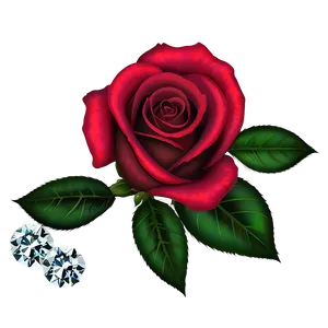 Roses And Diamonds Png 99 PNG image