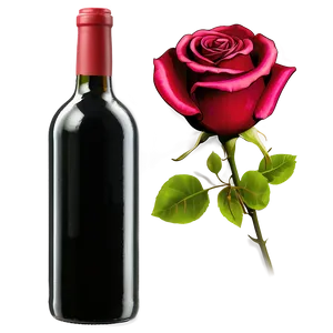 Roses And Wine PNG 28