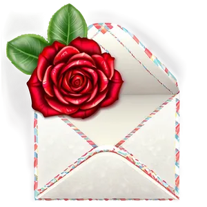 Roses Love Letter Png Qjm PNG image