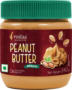 Rostaa Smooth Peanut Butter Jar