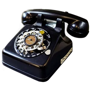 Rotary Phone Close-up Png Rqv9 PNG image