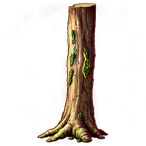 Rotten Tree Trunk PNG Bwi19