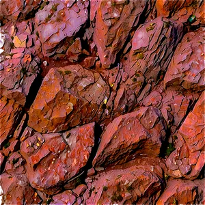 Rough Granite Rock PNG 94