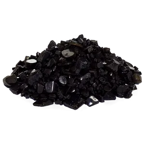 Rough Obsidian Gravel PNG 5 PNG