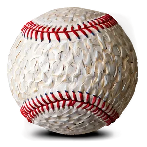 Rough Texture Baseball Stitching Png Skb25 PNG image