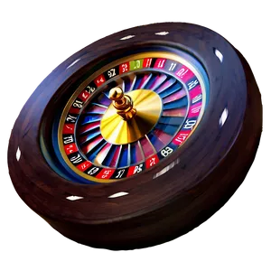 Roulette Wheel Blurred Motion PNG 13
