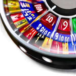 Roulette Wheel Blurred Motion PNG 89