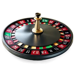 Roulette Wheel Festive Decor Png 06212024 PNG image