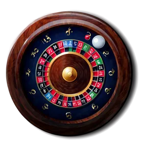 Roulette Wheel With Ball Png 06212024 PNG image