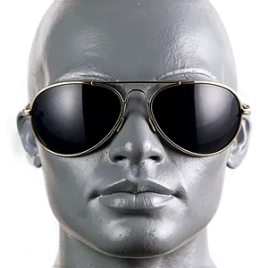 Round Aviator Sunglasses PNG 06202024