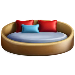 Round Bed Emoji PNG Ufk