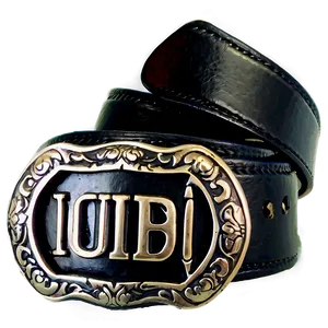 Round Belt Buckle PNG 06212024