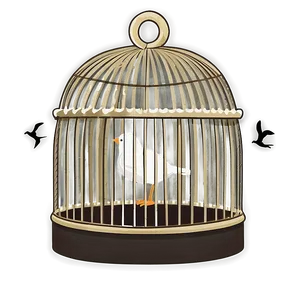 Round Bird Cage PNG Rsp