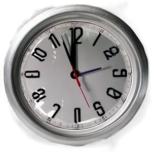 Round Clock Clipart PNG Hsc83