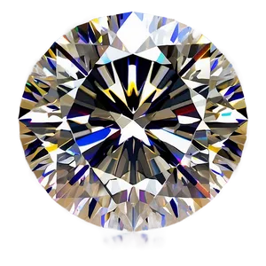 Round Diamond Glisten PNG Dhi56 PNG