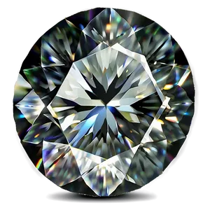 Round Diamond Glisten PNG Sfg