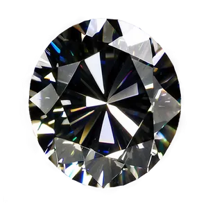 Round Diamond Jewel Png 06282024 PNG image