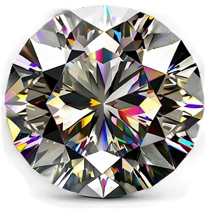 Round Diamond Magnificence PNG 06282024