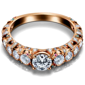 Round Diamond Opulence PNG Hih11 PNG