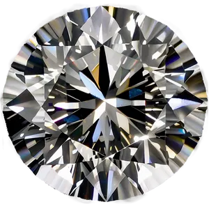 Round Diamond Purity PNG Ive