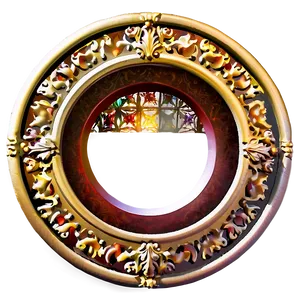 Round Frame PNG Okd