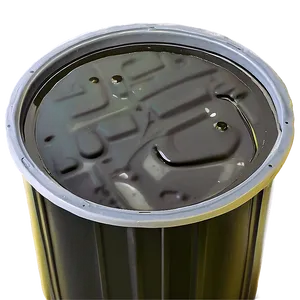 Round Garbage Can PNG 6
