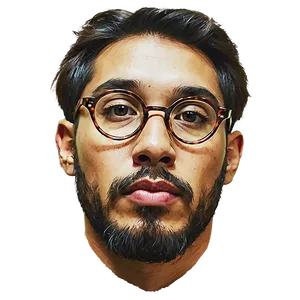Round Glasses For Men Png 05252024 PNG image