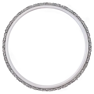 Round Ornate Frame PNG Ckx