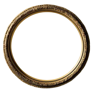 Round Ornate Frame PNG Dly