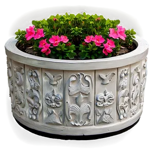 Round Planter Box PNG Kbt77 PNG
