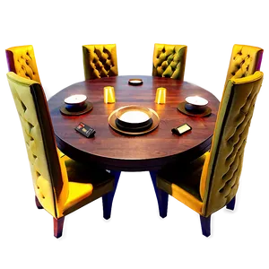Round Table Lamp Lighting PNG Bpi65 PNG