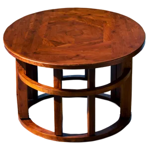 Round Table With Lazy Susan PNG 18