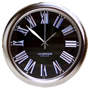 Round Tabletop Clock PNG 04292024