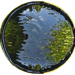 Round Water Puddle Png Mhv PNG image