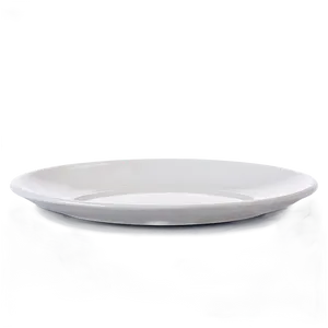 Round White Serving Plate Png Ygb PNG image