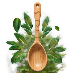 Round Wooden Spoon PNG Dqm80 PNG