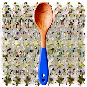 Round Wooden Spoon PNG Ofn PNG