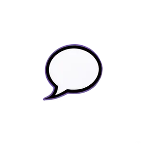 Rounded Chat Bubble PNG 9 PNG