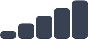 Rounded Rectangle Progression PNG